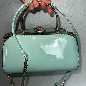 Elegant Mint Green Handbag